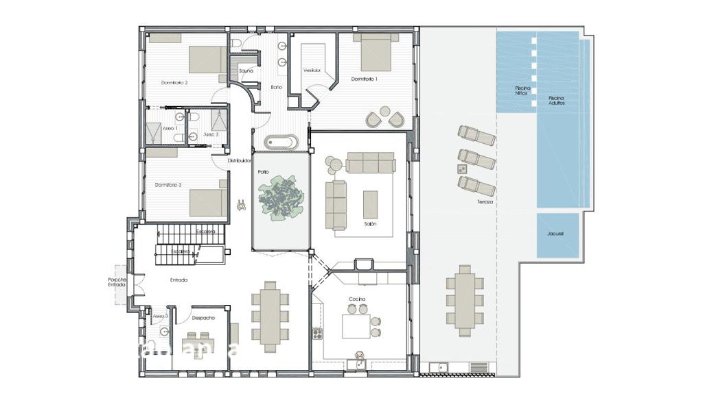 Коттедж в Морайре, 381 м², 1 789 000 €, фото 10, объявление 20411376