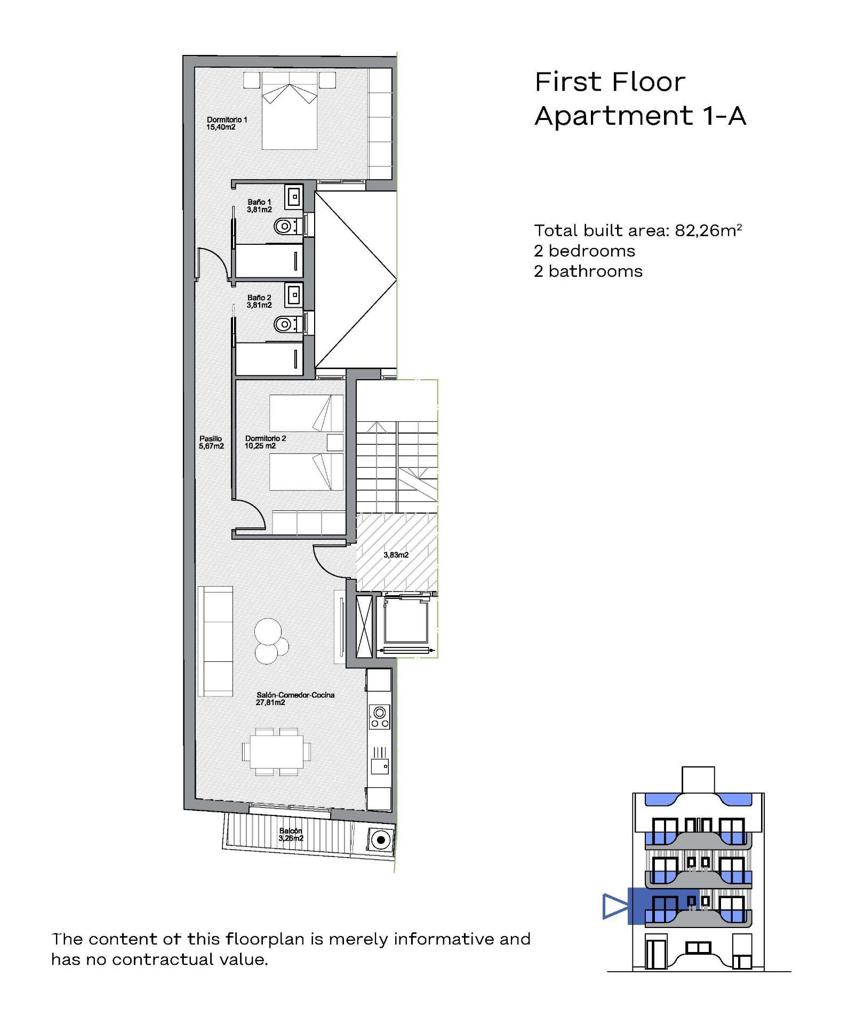 Квартира в Торревьехе, 82 м², 259 000 €, фото 6, объявление 30287536