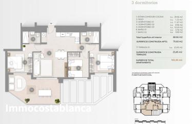 Квартира в Кальпе, 80 м²