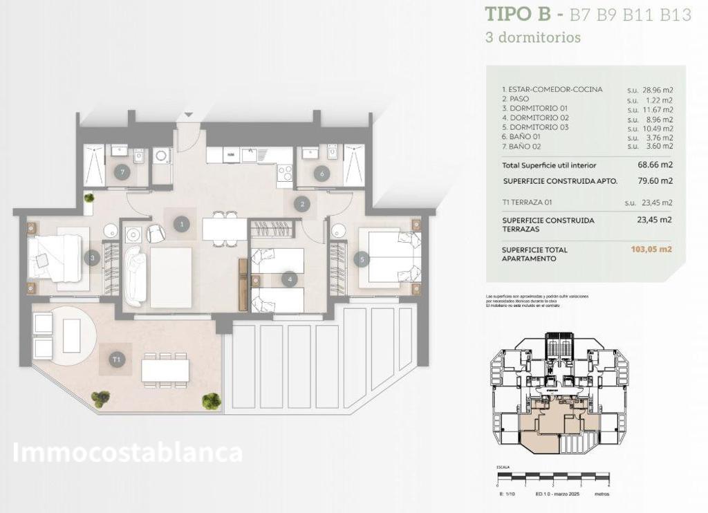 Квартира в Кальпе, 80 м², 670 000 €, фото 1, объявление 56223536
