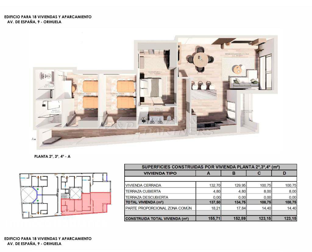 Квартира в Ориуэле, 108 м², 306 000 €, фото 6, объявление 9097856