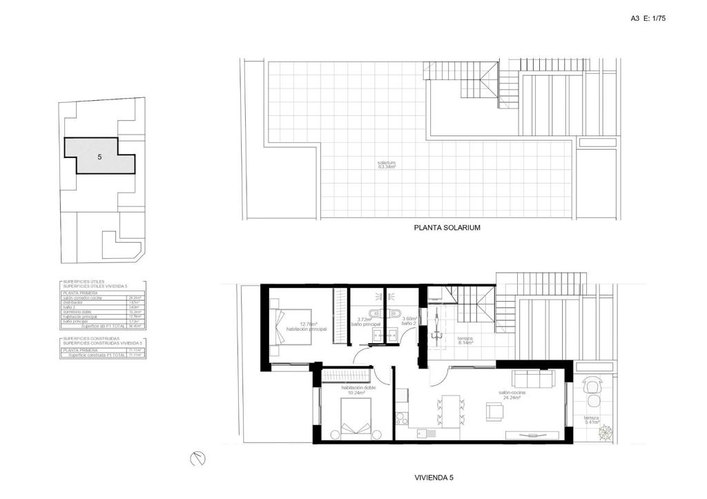 Коттедж в Пилар-де-ла-Орададе, 71 м², 265 000 €, фото 6, объявление 51255456