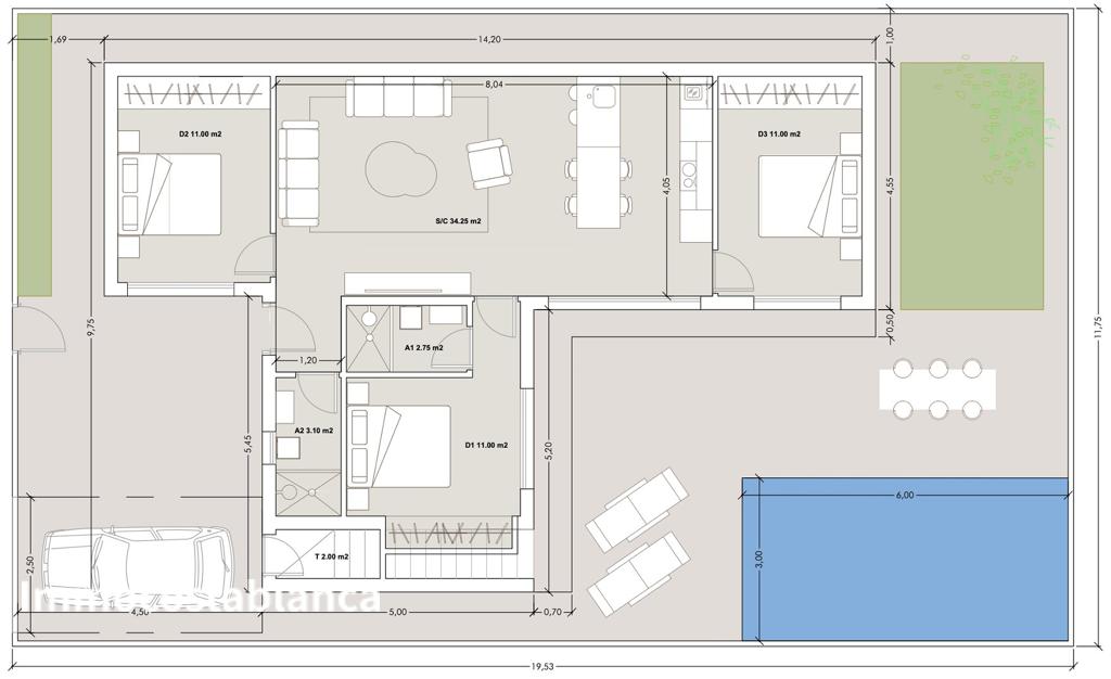 Вилла в Аликанте, 216 м², 316 000 €, фото 6, объявление 21375456