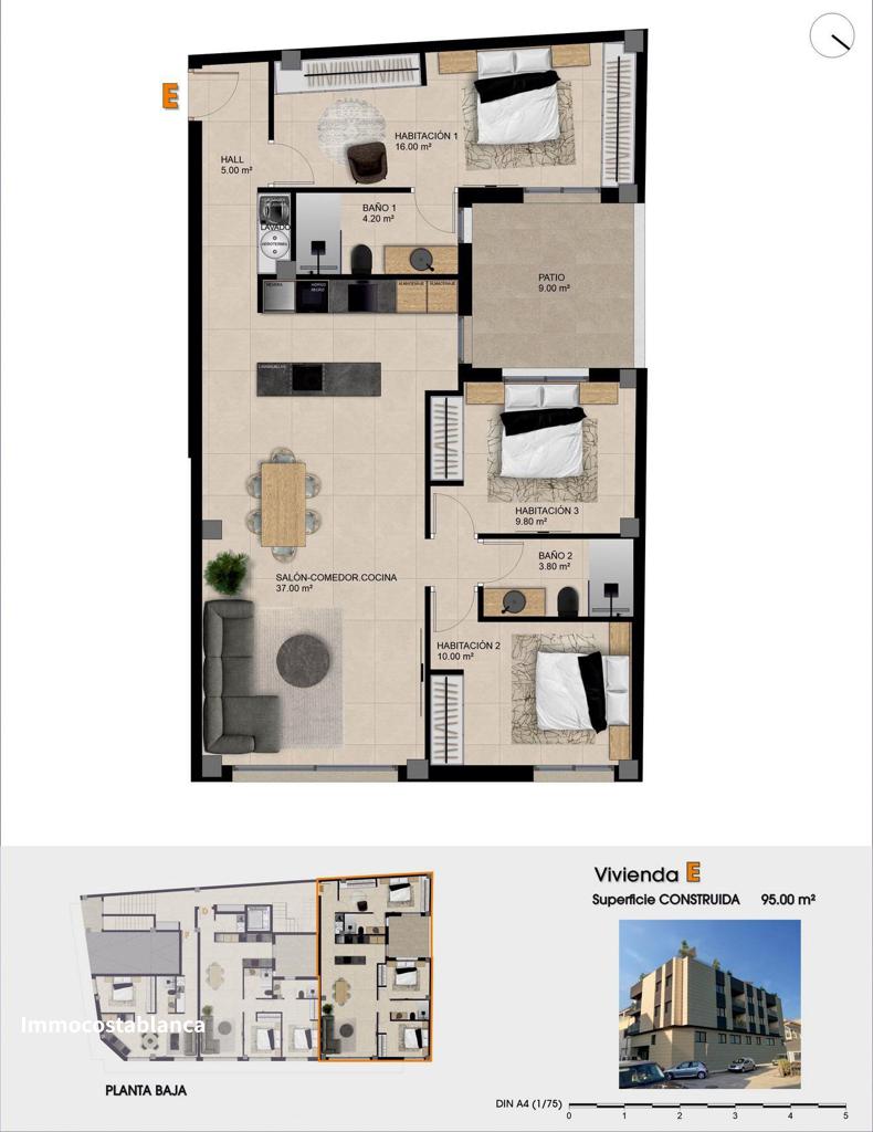 Квартира в Катрале, 95 м², 232 000 €, фото 7, объявление 60945216