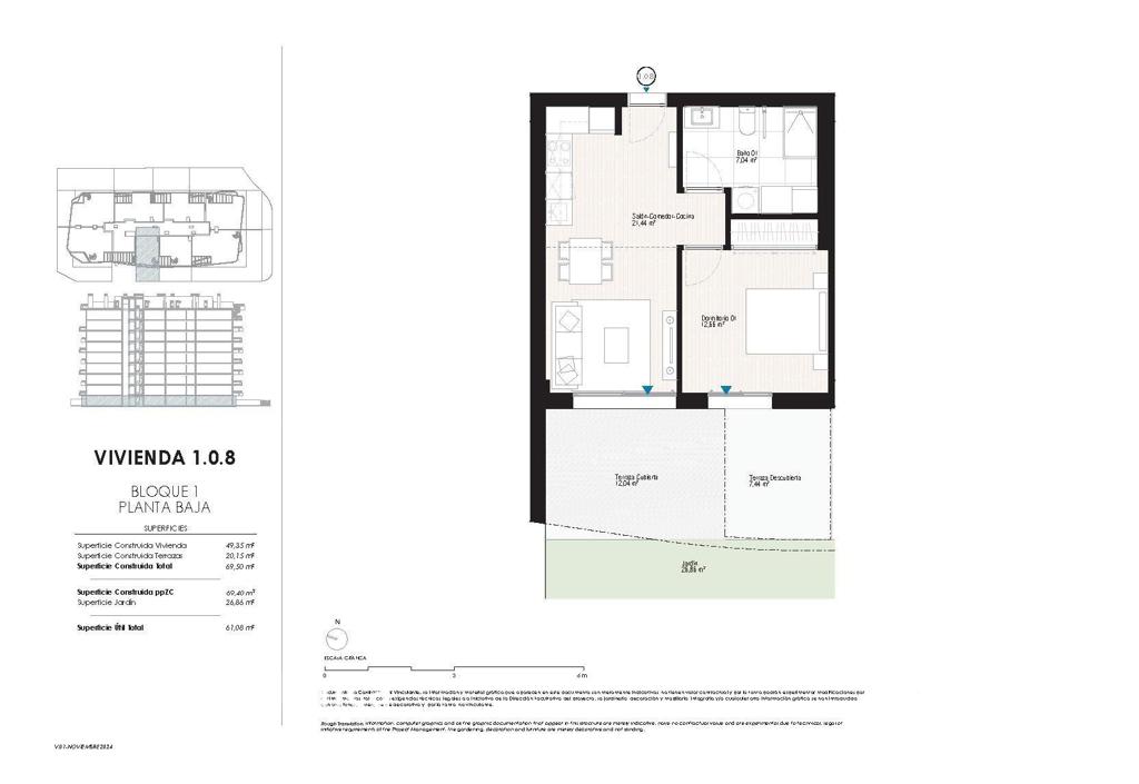 Квартира в Вильяхойосе, 69 м², 390 000 €, фото 2, объявление 31263536
