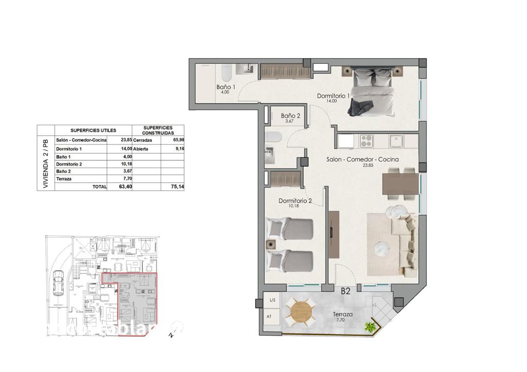 Квартира в Санта-Поле, 75 м², 248 000 €, фото 8, объявление 61316416