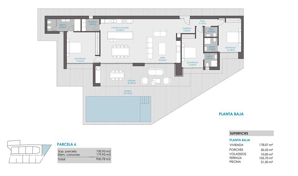 Коттедж в Дении, 218 м², 1 383 000 €, фото 8, объявление 74302736