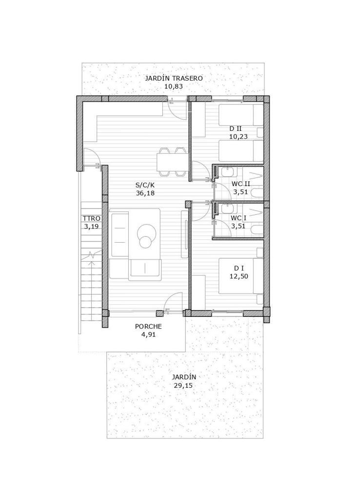 Коттедж в Сан-Мигель-де-Салинасе, 116 м², 180 000 €, фото 1, объявление 39165856