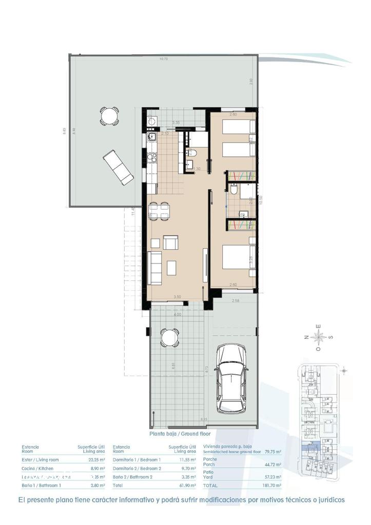 Коттедж в Пилар-де-ла-Орададе, 79 м², 370 000 €, фото 8, объявление 9967536