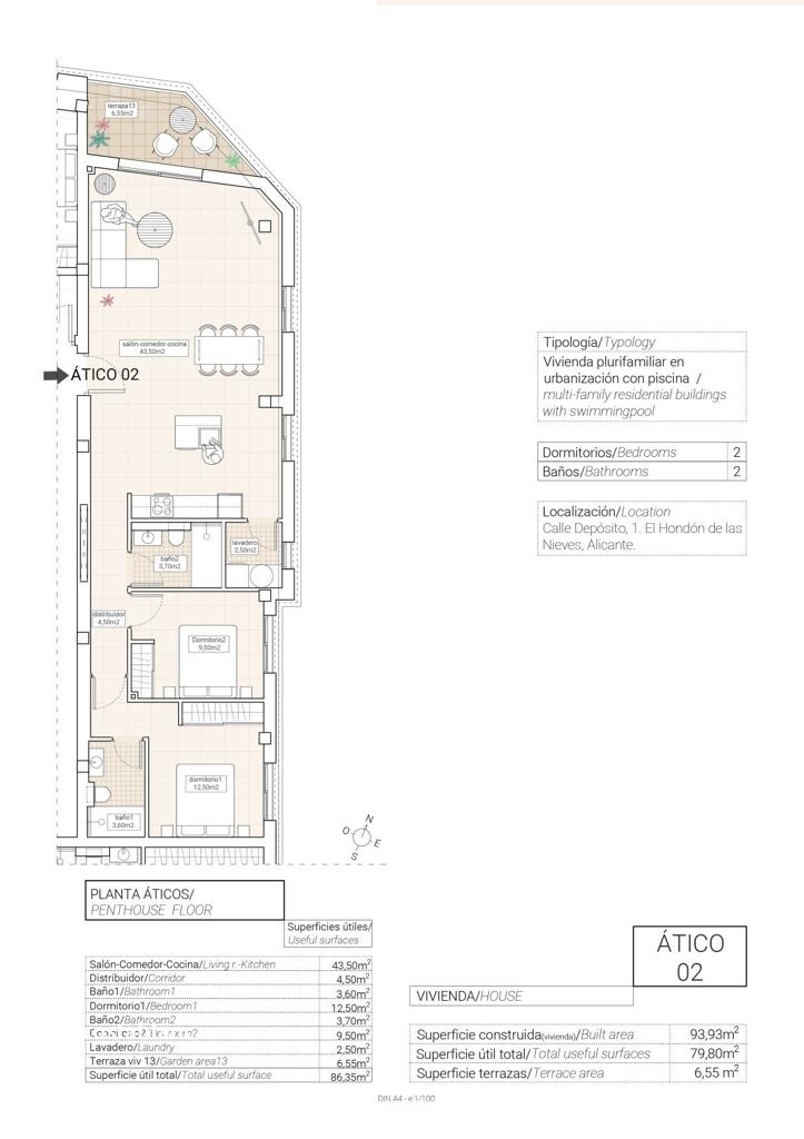 Квартира в Эльче, 94 м², 220 000 €, фото 9, объявление 27058016