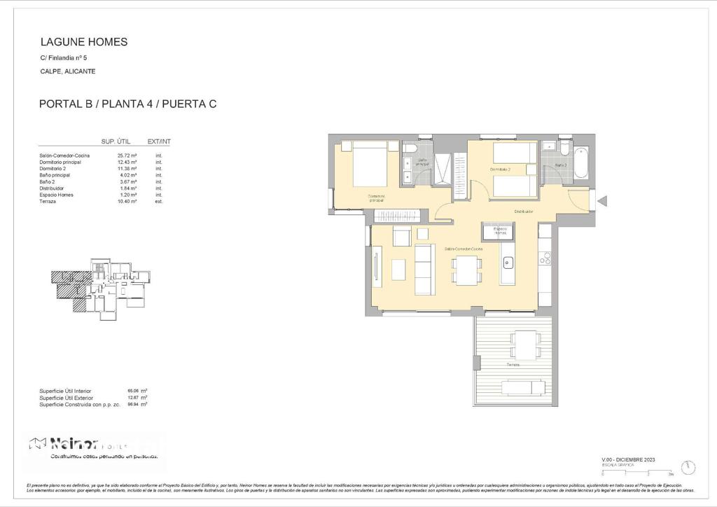 Квартира в Кальпе, 96 м², 357 000 €, фото 2, объявление 72908256