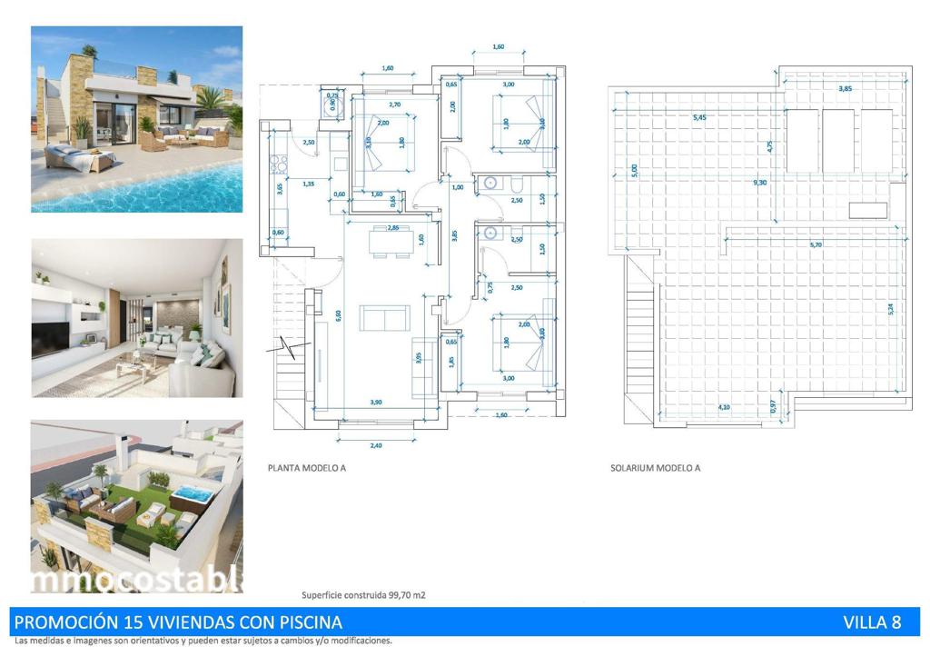 Вилла в Сан Фульхенсио, 99 м², 415 000 €, фото 3, объявление 61327536
