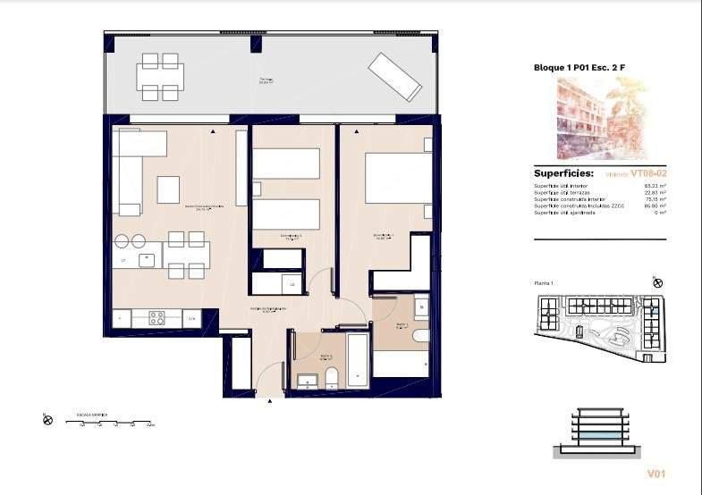 Квартира в Дении, 85 м², 300 000 €, фото 4, объявление 838496